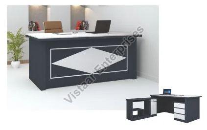 Rectangular Wood Polished DOT-02 Office Workstation, Size : 5’x.2.5′, 6’x3′.′, 7’x3′ Feet