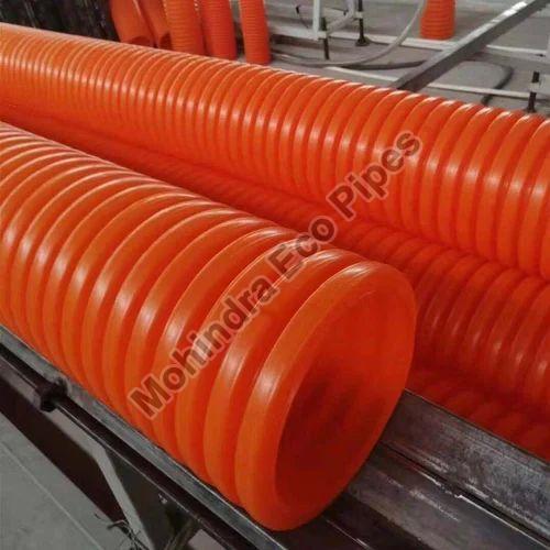 63mm Orange DWC Electrical Pipe