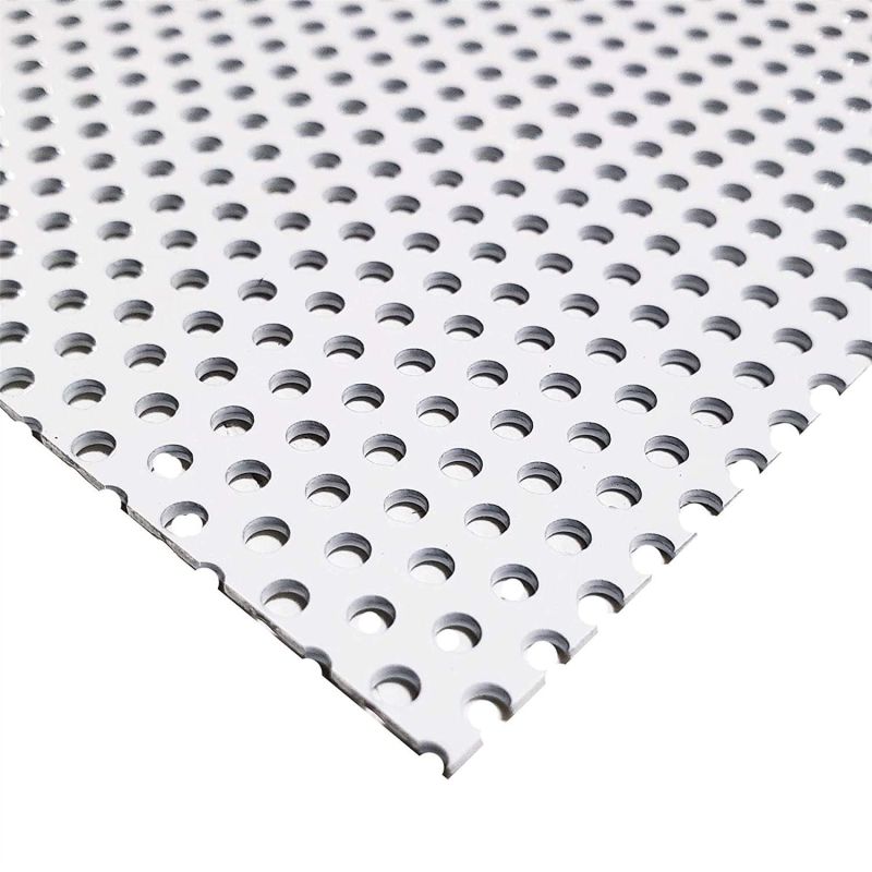 Rectengular Polished Stainless Steel Perforated Sheet, for Industrial, Feature : Corrosion Proof, Durable