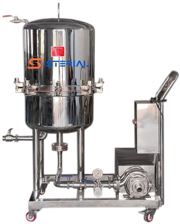 Zero Hold Up Filter Press, for Pharmaceutical, comsmetic, ointment, water treatment, filteratino