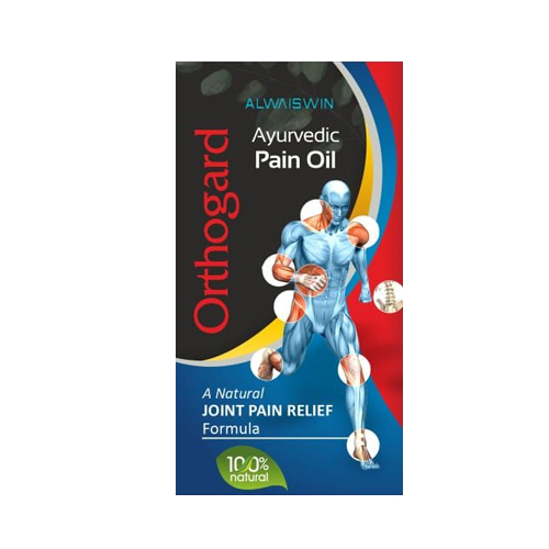 Orthogard Ayurvedic Pain Oil, Packaging Type : Plastic Bottle