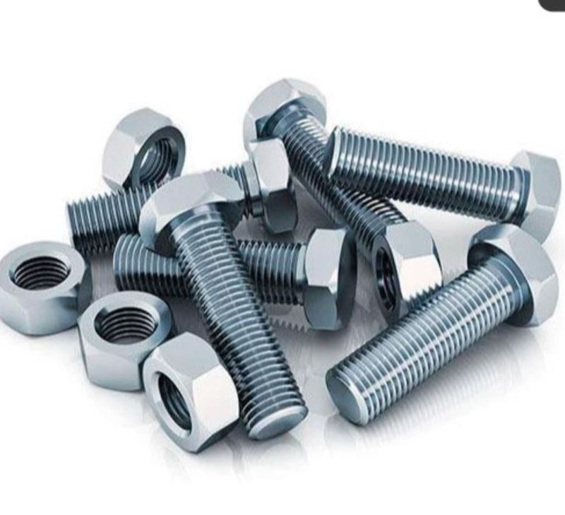 Silver Aluminium Nuts, for Industrial Use, Packaging Type : Paper Box