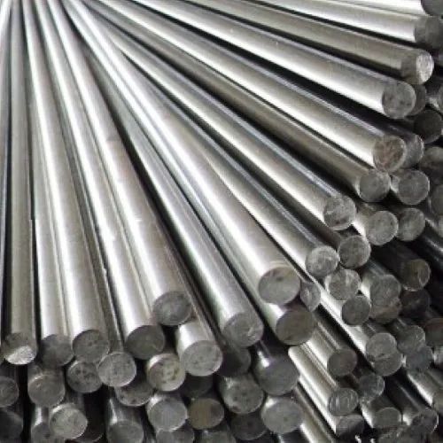 Silver Polished Mild Steel Round Bar, for Industrial Use, Length : 1000 Mm Long To 6000 Mm Long