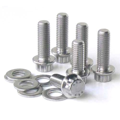 Silver Polished Stainless Steel Bolts, for Industrial Use