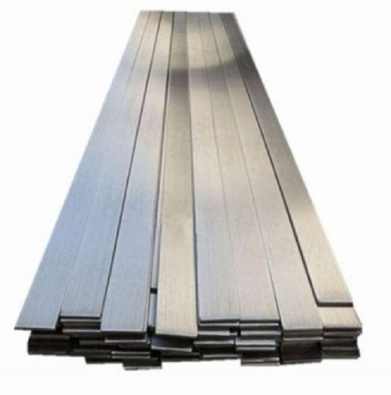 Stainless Steel Flat Bar, for Industrial Use, Color : Silver