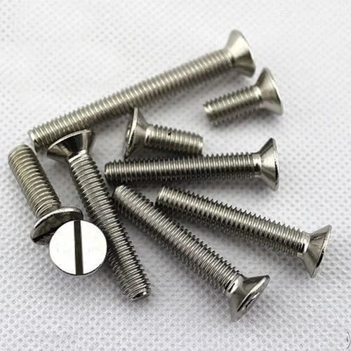 Silver Stainless Steel Screw, for Fittings Use