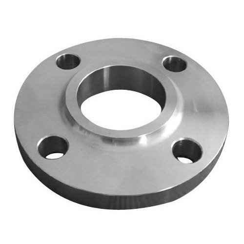 Silver Round Stainless Steel Slip On Flange, for Industrial Use, Packaging Type : Paper Box