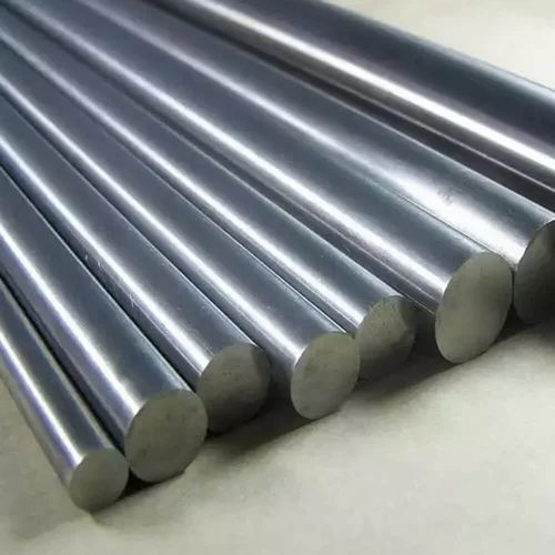 Silver Polished Titanium Round Bar, for Industrial Use, Feature : Fine Finishing, Optimum Quality