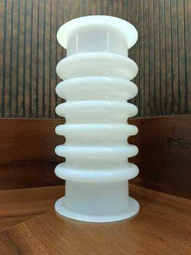 White Round Corrugated Rubber Bellows, for Industrial, Size : Standard
