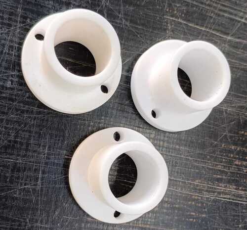 White Round Polished Ptfe Bushes, For Industrial, Certification : Isi Certified