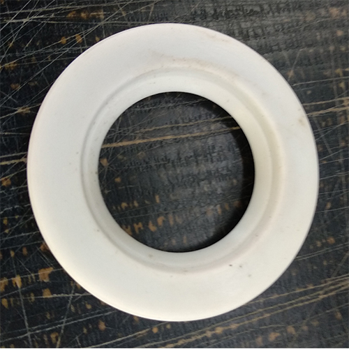 Creamy Round PTFE Rings, for Industrial, Size : Standard