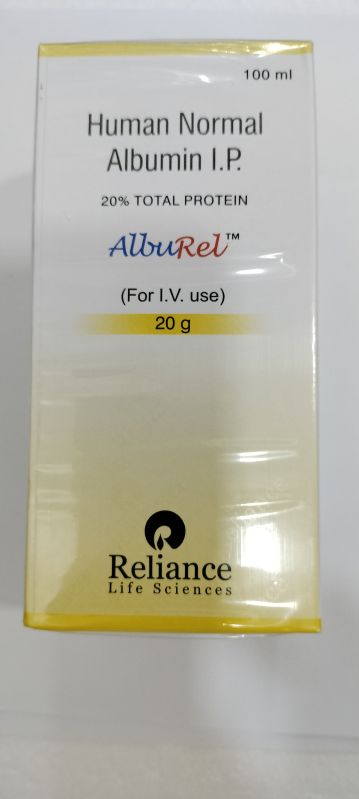 20%/100 Ml Injection alburel 20g human normal albumin, for Clinical, Purity : 96%