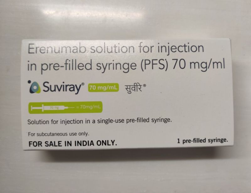 Suviray 70mg Eranumab Pfs Injection