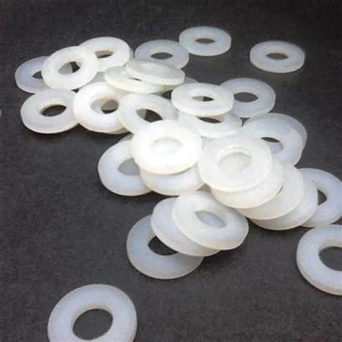 Polished M4 Nylon Flat Washer, for Industrial, Feature : High Quality, Corrosion Resistance, Accuracy Durable