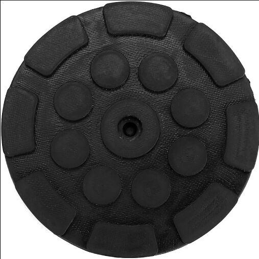 Round Anti Vibration Rubber Pad, For Industrial Use, Color : Black