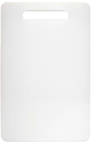 White Plain Plastic National Chopping Board, Shape : Rectangle