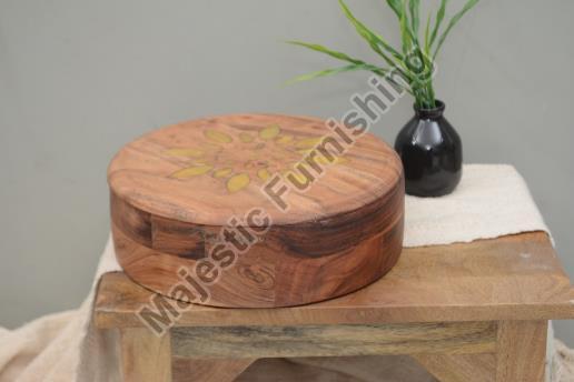 The Gold Fusion Wooden Canister, for Kitchen Use, Color : Brown