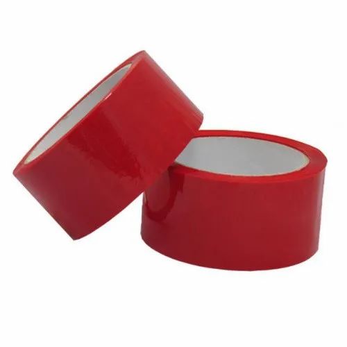 Stickwell BOPP Film Red Self Adhesive Tape for Industrial use