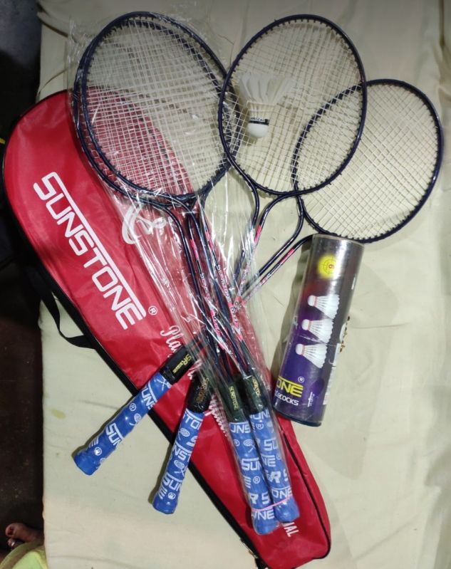 Badminton Rackets, Grip Material : Rubber