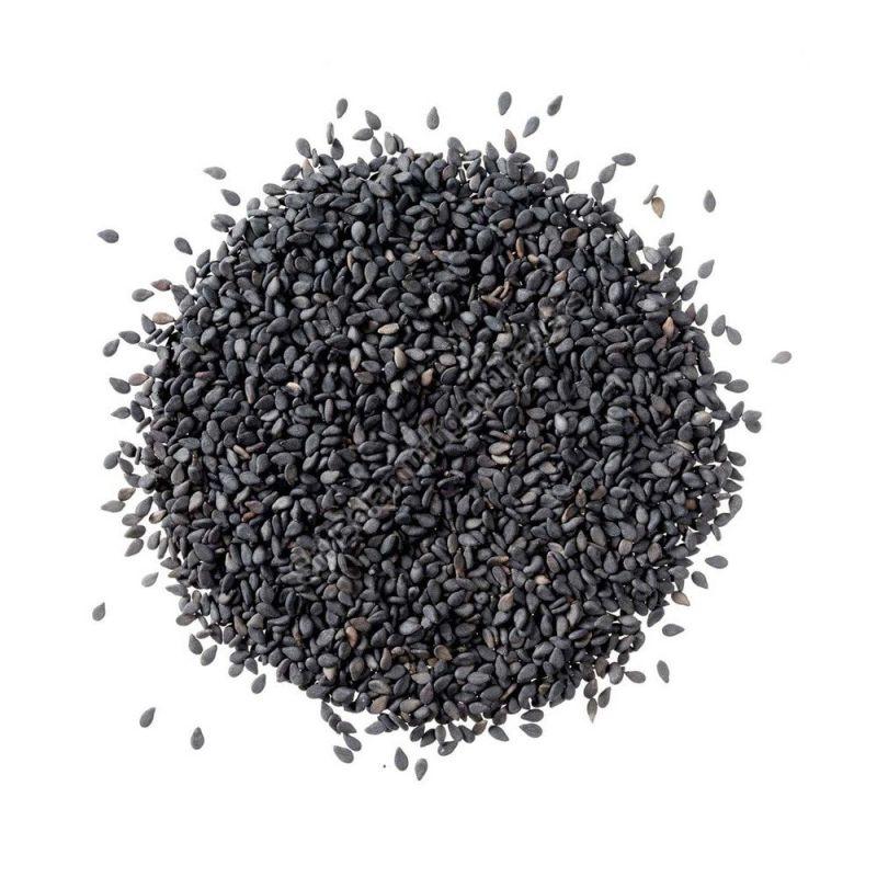 Dried Natural Black Sesame Seeds, for Food Products, Oil Extraction, Packaging Size : 500gm, 1kg