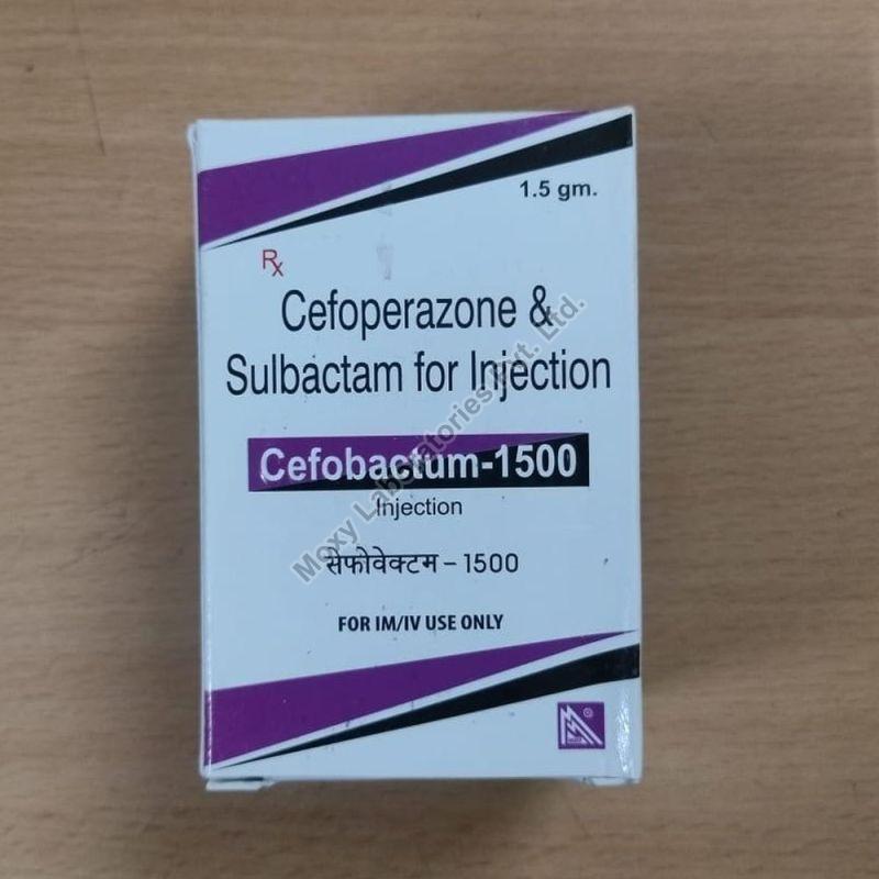 Cefobactam-1500 Injection, Packaging Type : Ampoule