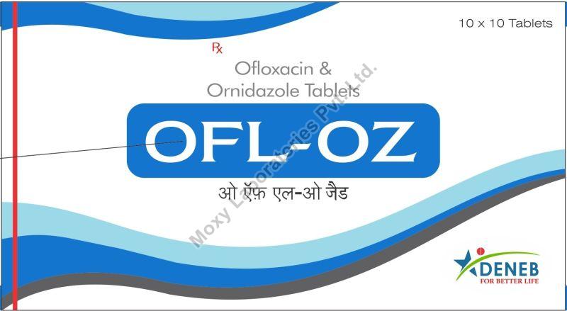 Avicenna Ofloxacin Ornidazole Tablets, Packaging Type : Blister