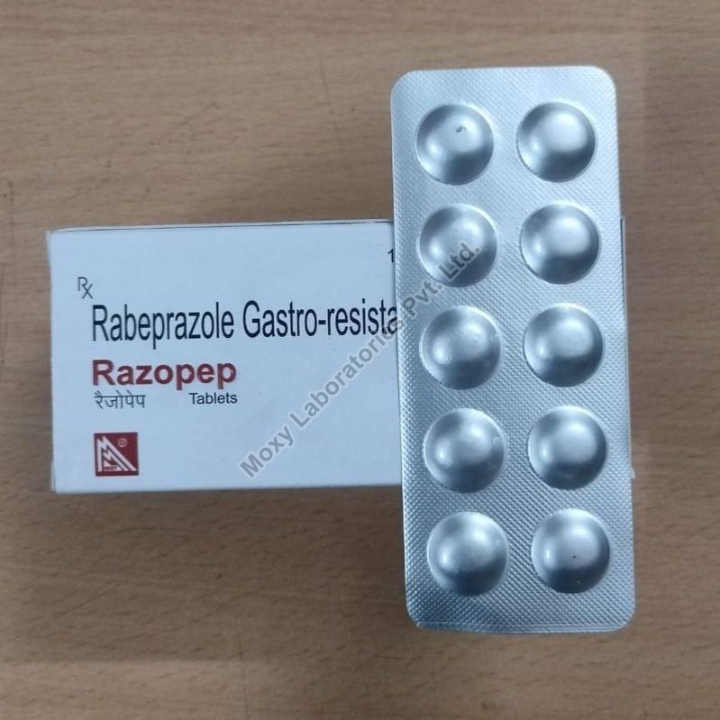 Razopep Tablets, Packaging Type : Alu-Alu