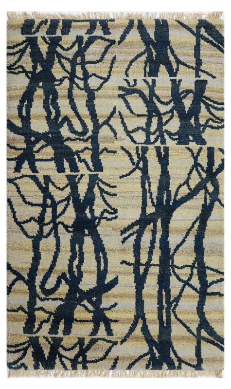 Mystique Hand Knotted Wool Rug