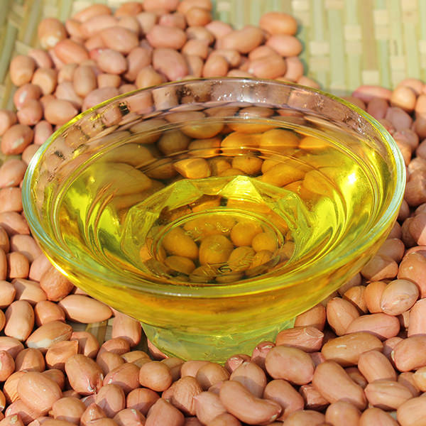 Yellow Liquid Organic Groundnut Oil, for Cooking, Packaging Type : Plastic Bottle