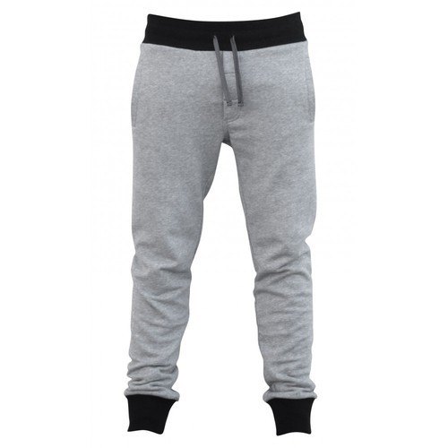 Grey Plain Mens Lower, Occasion : Casual Wear