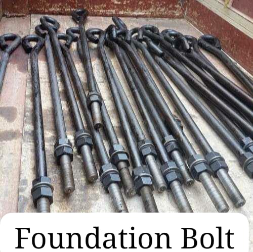 Polished Iron foundation bolts, Grade : ANSI