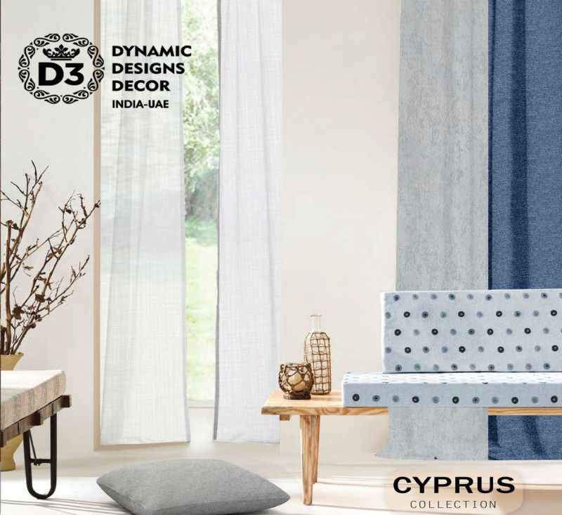Printed Polyester Cyprus Curtain Fabric