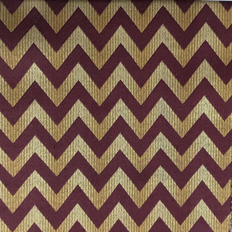 Brown Printed Polyester Forever Curtain Fabric