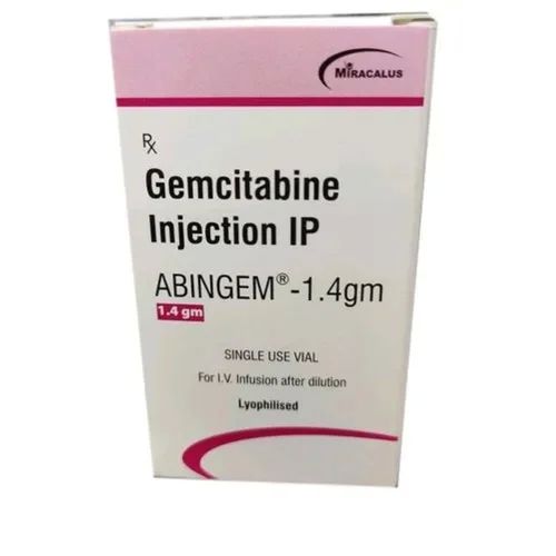 Abingem 1.4gm Injection, for Anti Cancer, Medicine Type : Allopathic