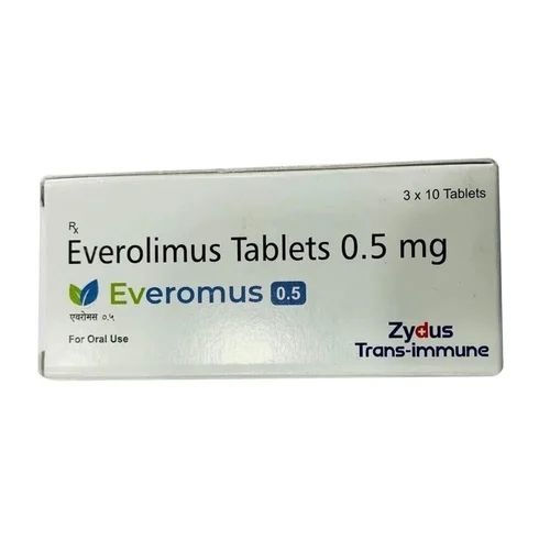 Everomus 0.5mg Tablets, Medicine Type : Allopathic