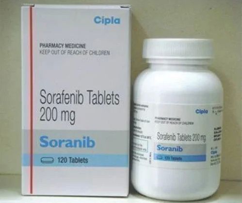 Soranib 200mg Tablets, for Used to Treat Kidney Cancer, Packaging Type : Plastic Bottle