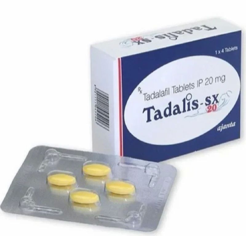 Tadalis SX Tablets, for Erectile Dysfunction, Composition : Tadalafil