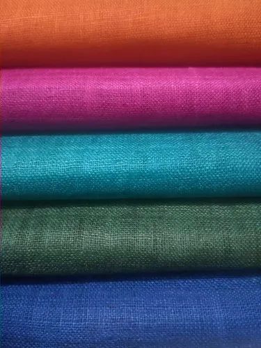 Multicolor Plain Pure Matka Silk Fabric, for Garments, Feature ...