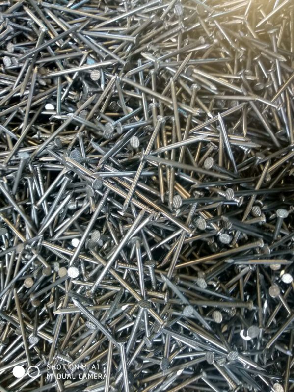 Stainless Steel Wire Nails, Color : Black, Grey, Silver