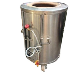 Stainless Steel Round Gas Tandoor, for Restaurant