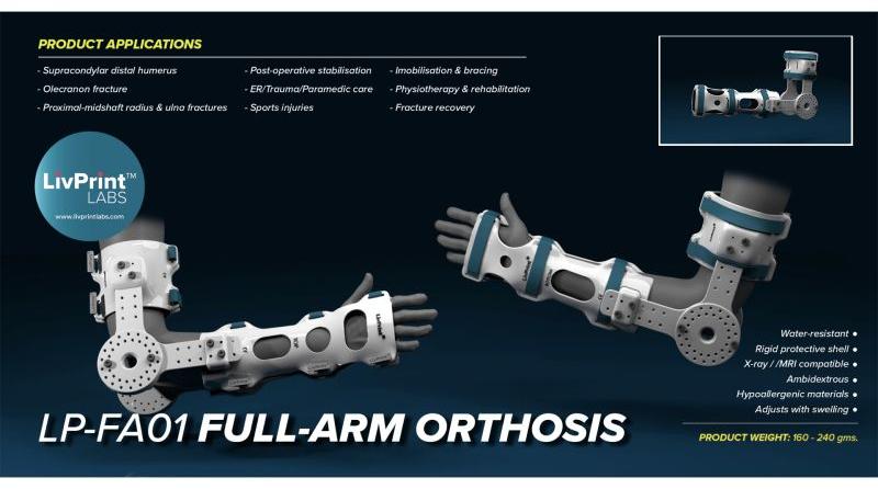 LivPrint Elbow ROM Brace
