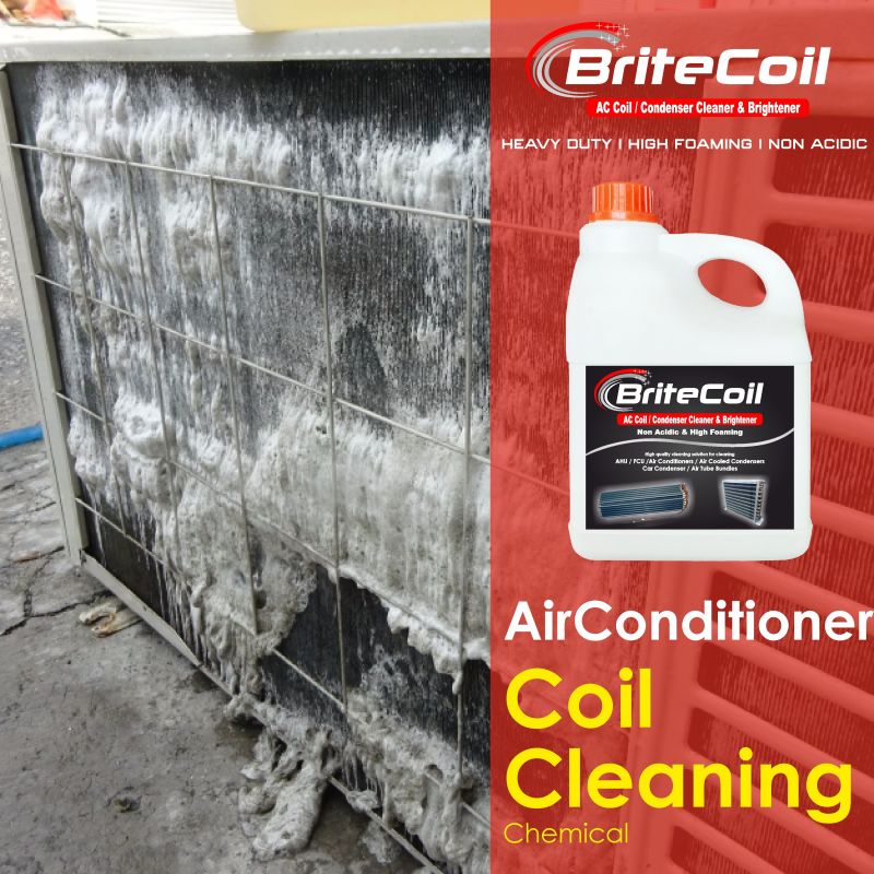 BriteCoil AC Coil Cleaner Alkaline Chemical 25KG