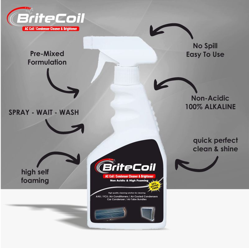 BriteCoil AC Coil Cleaner - Ready To Use Spray