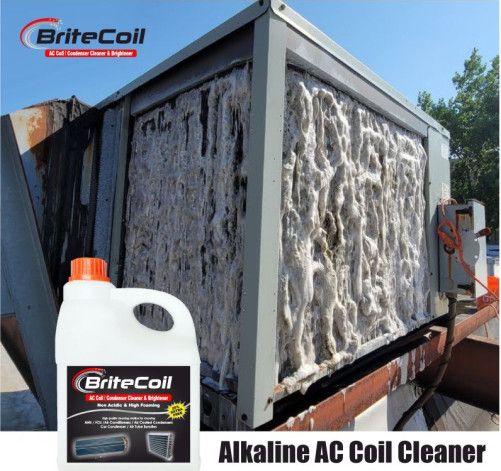 BriteCoil AC Coil Cleaner Alkaline Chemical 1 KG