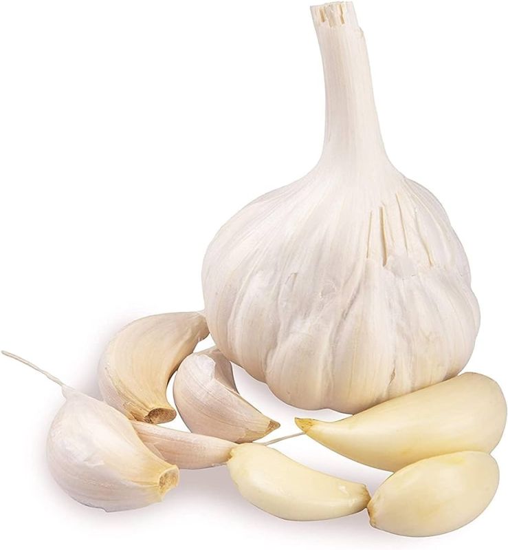 Creamy Whole Cloves Garlic, for Human Consumption, Packaging Type : Giuuny Bags