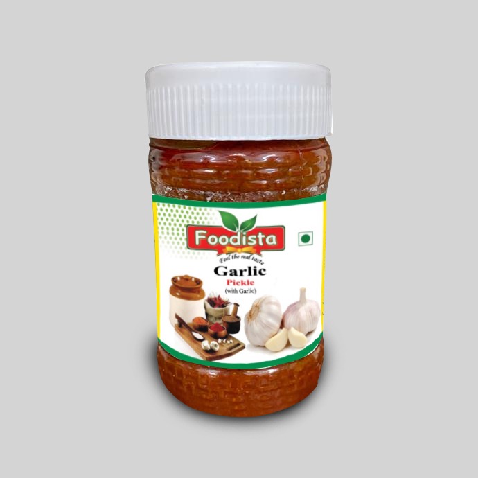 Foodista Garlic Pickle, Packaging Type : PP Jar