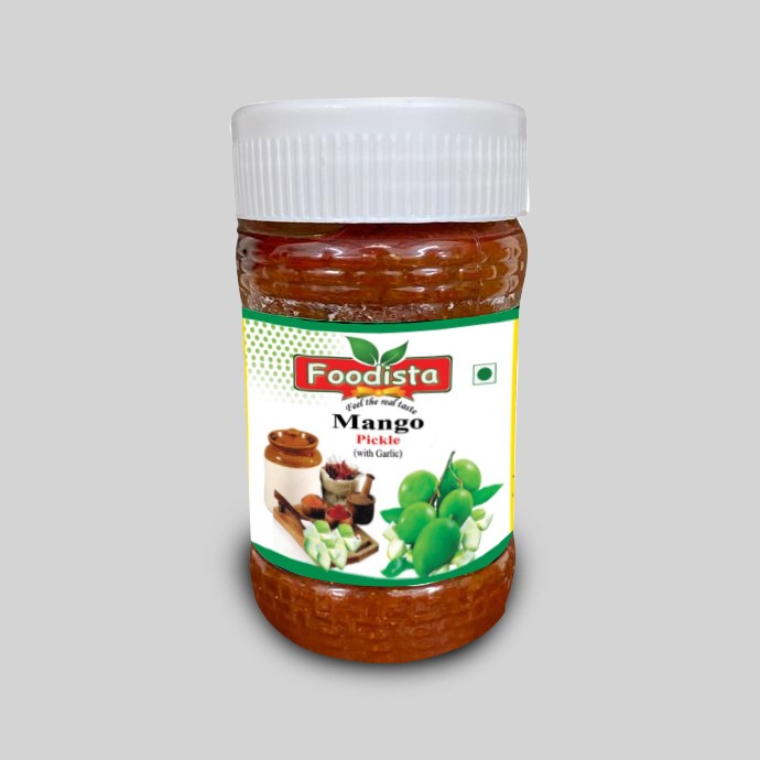 Foodista Mango Pickle, Packaging Type : Plastic Jar