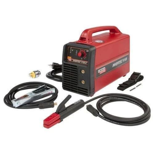 Red Lincoln Electric Inverter ARC Welding Machine, Automatic Grade : Automatic