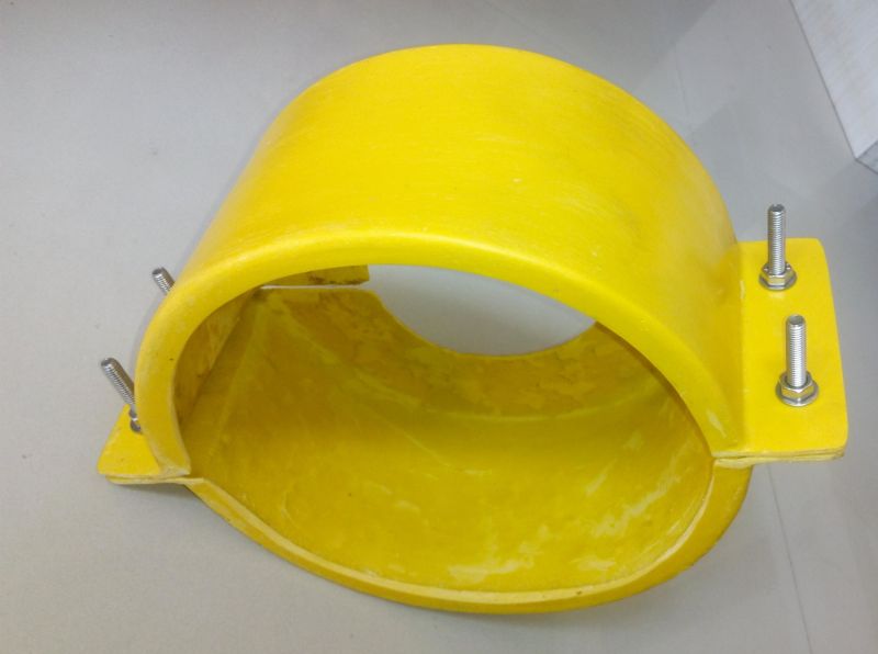 Round Color Coated FRP Coupling Guard, for Pipe Fitting, Speciality : High Strength, Corrosion Proof