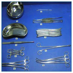 Polished Steel Dilation & Curettage Set, for Clinic Use, Hospital Use, Packaging Type : Paper Boxes